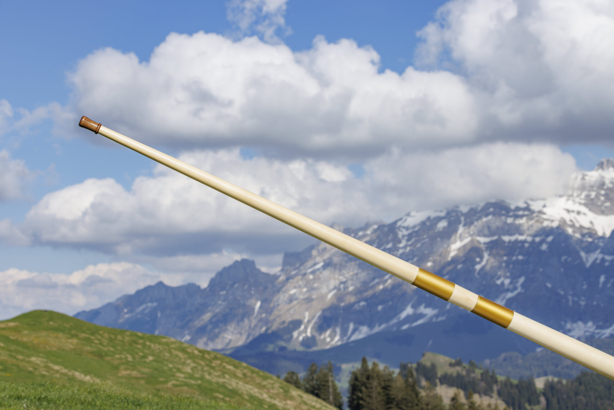 Alphorn 3-Piece Spruce in F#/Gb and F complete - Image 3